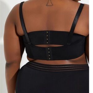 Ashley Steward 6 Way Convertible Butterfly Bra Black 44H